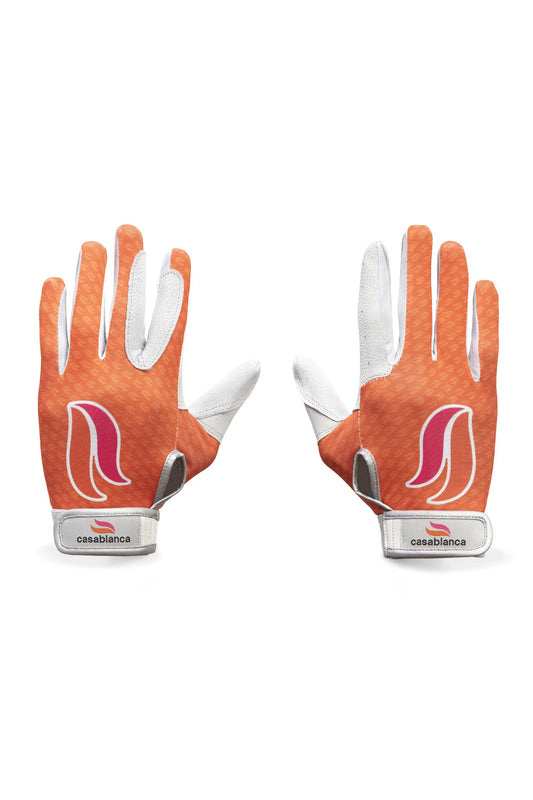 Polo Gloves Pair Orange $135 AUD