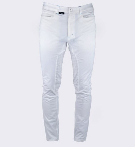 PRISA Engineered Polo White Pant $350AUD