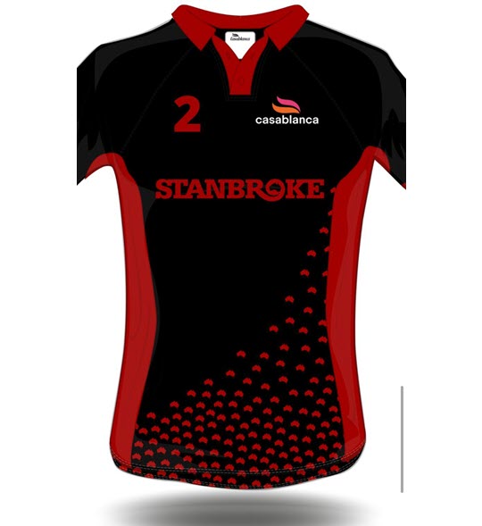 Polo Club Red/Black Team Shirt Starts from $160 AUD each