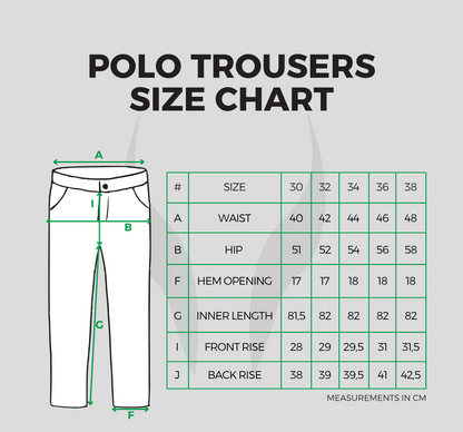 White Polo Trousers La Natividad $220 AUD