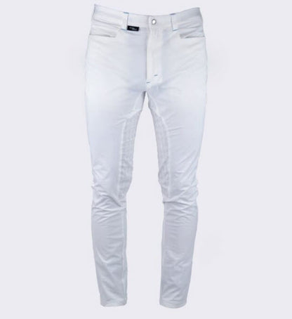 PRISA Engineered Polo White Pant $350AUD