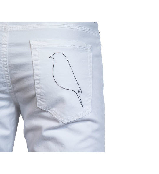 New Birdy Pants White Made in France Best Fit $220 AUD