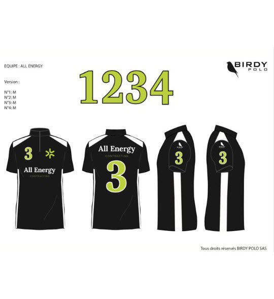 Team Shirts by Birdy Polo - All Energy