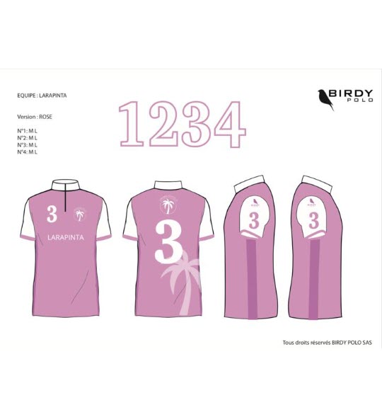 Team Shirts by Birdy Polo - Larapinta