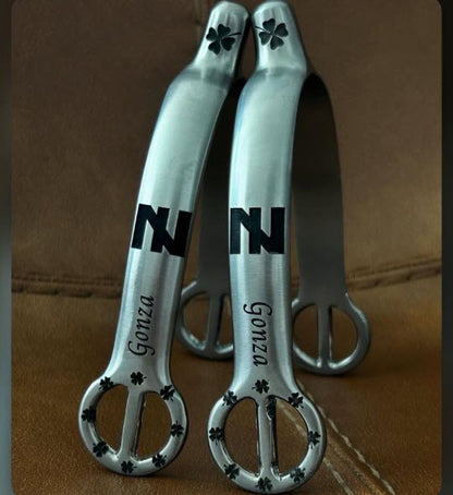 Personalize Hand Crafted Spurs Made In Mexico $490 AUD