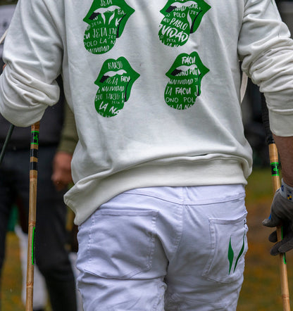 White Polo Trousers La Natividad $220 AUD