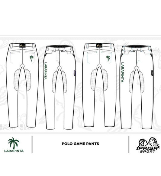 Team Polo Game Pants White $405 AUD
