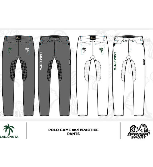 Team Polo Game and Practice Pants White $405 AUD